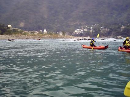 River rafting on Ganga, RIshikesh
