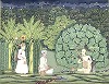 Swami Haridas, Tansen and Akbar in Vrindavan, India
