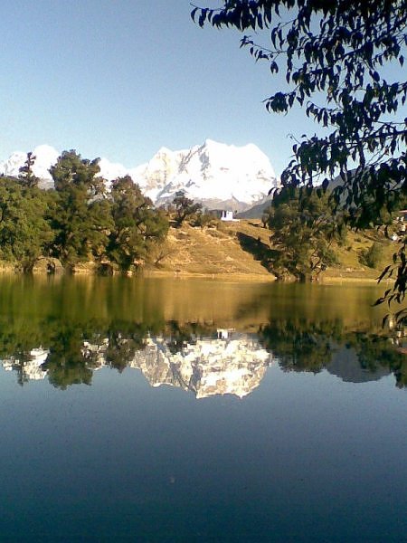 Deoriya Taal near Chopta in Garhwal Himalaya