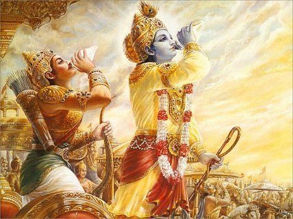 Krishna and Arjun Bhagwadgita, Mahabharata
