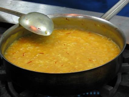 Sweet saffron rice from Lucknow kitchen