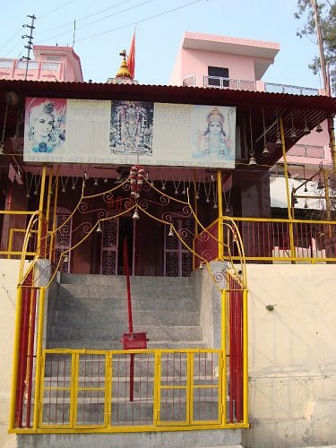 Sri Hanuman temple in the premises of Niranjani Akhara Panchayat, Haridwar