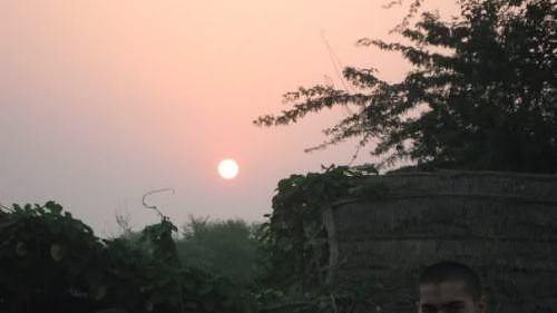 Sunset in Vrindavan