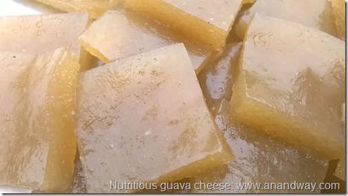 homemade guava cheese guava toffee