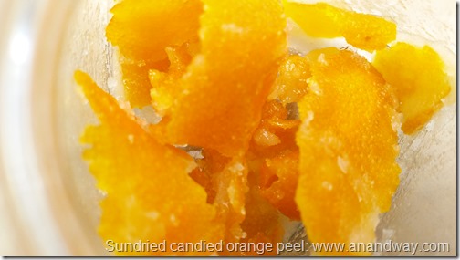 candied orange peel