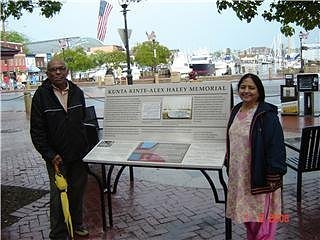 Shalini Chandra and Yogesh Chandra in Annapolis, Maryland