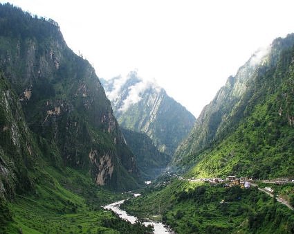 Govind Ghat on the way to Valley of Flowers and Hemkund