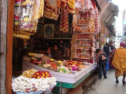 Banke Bihari temple and bazaar, Vrindavan Photo journal