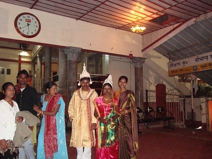 Wedding celebration at Kamakha devi temple, Guwahati, Assam, India