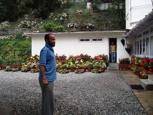 Jimmy Joshi gardener, The Naini Retreat, Kumaon Himalaya