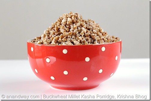 Vegetarian Buckwheat Millet Kasha Porridge Krishna Bhog Recipe ISKCON Recipe