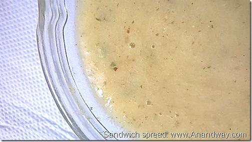 Easy recipe Ayurvedic chutney sandwich spread
